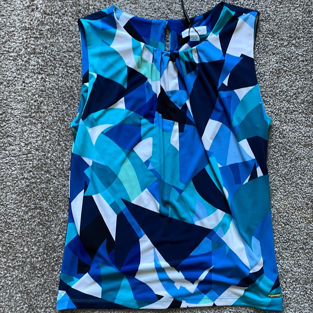 Calvin Klein sleeveless dress shirt